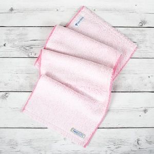 Perfect Yoga Towel - FaceSoft Pink & White
